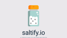 What Saltify.io website looked like in 2020 (3 years ago)