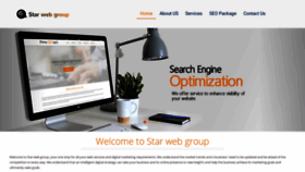 What Starwebgroup.com website looked like in 2020 (3 years ago)