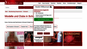What Schwerinerrotlicht.de website looked like in 2020 (3 years ago)