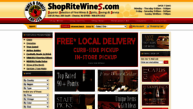 What Shopritewines.com website looked like in 2020 (3 years ago)