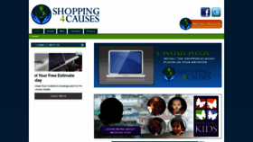 What Shopping4causes.com website looked like in 2020 (3 years ago)