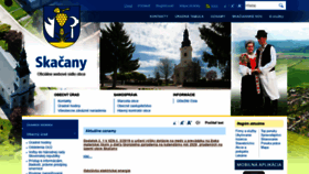 What Skacany.sk website looked like in 2020 (3 years ago)