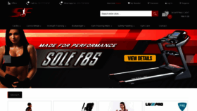 What Solefitness.my website looked like in 2020 (3 years ago)