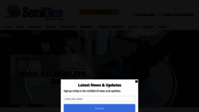 What Semidice.com website looked like in 2020 (5 years ago)