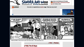 What Sandraandwoo.com website looked like in 2020 (3 years ago)
