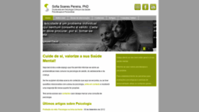 What Sofiasoarespereira.com website looked like in 2020 (3 years ago)