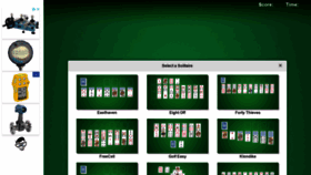 What Solitaire-web-app.com website looked like in 2020 (3 years ago)