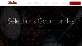 What Selections-gourmandes.com website looked like in 2020 (3 years ago)