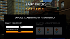 What Sniper3d.cheatyourway.com website looked like in 2020 (3 years ago)