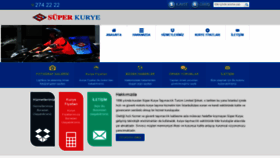 What Superkurye.com website looked like in 2020 (3 years ago)