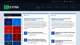 What Socialmediag.com website looked like in 2020 (5 years ago)