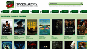 What Sockshares.tv website looked like in 2020 (3 years ago)