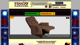 What Stenior.fr website looked like in 2020 (3 years ago)