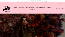 What Shopthegirlsroom.com website looked like in 2020 (3 years ago)