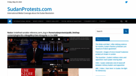 What Sudan.net website looked like in 2020 (3 years ago)