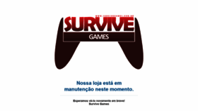 What Survivegames.com.br website looked like in 2020 (3 years ago)