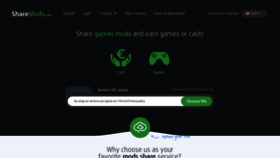What Sharemods.com website looked like in 2020 (4 years ago)