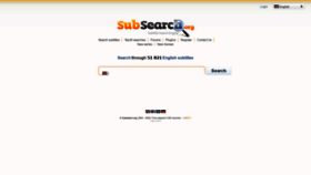 What Subsearch.org website looked like in 2020 (3 years ago)