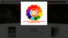 What Sriaurobindoashram.net website looked like in 2020 (3 years ago)