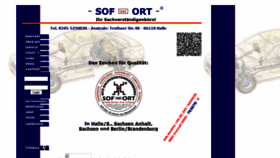What Sofort-vor-ort.de website looked like in 2020 (3 years ago)
