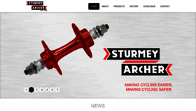 What Sturmey-archer.com website looked like in 2020 (3 years ago)