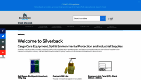 What Silverback.com.au website looked like in 2020 (3 years ago)
