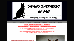 What Savingshepherdsofmn.org website looked like in 2020 (3 years ago)