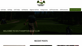 What Southamptongolfclub.com website looked like in 2020 (3 years ago)