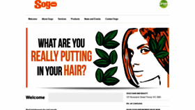 What Sogohair.com.au website looked like in 2020 (3 years ago)