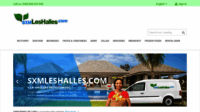 What Sxmleshalles.com website looked like in 2020 (3 years ago)
