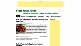 What Southjerseyfoodie.com website looked like in 2020 (3 years ago)