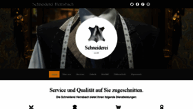What Schneiderei-hemsbach.de website looked like in 2020 (3 years ago)