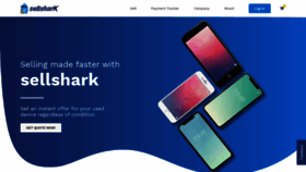 What Sellshark.com website looked like in 2020 (3 years ago)