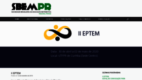 What Sbemparana.com.br website looked like in 2020 (6 years ago)