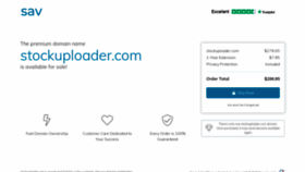 What Stockuploader.com website looked like in 2020 (3 years ago)