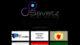 What Savetzpublishing.com website looked like in 2020 (3 years ago)