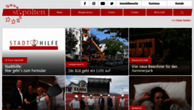 What St-poelten.gv.at website looked like in 2020 (3 years ago)