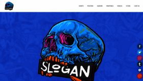 What Sloganart.com website looked like in 2020 (3 years ago)