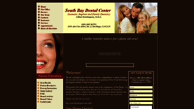 What Southbaydentalcenter.com website looked like in 2020 (3 years ago)