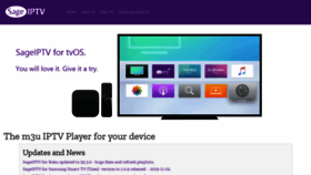 What Sageiptv.com website looked like in 2020 (3 years ago)