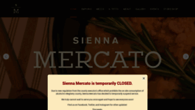 What Siennapgh.com website looked like in 2020 (3 years ago)