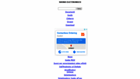 What Suonoelettronico.com website looked like in 2020 (3 years ago)
