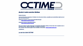 What Saas-cdl.octime.com website looked like in 2020 (3 years ago)