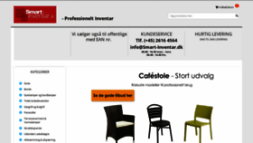 What Smart-inventar.dk website looked like in 2020 (3 years ago)