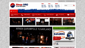 What Sinop.org website looked like in 2020 (3 years ago)