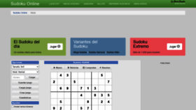 What Sudoku-online.org website looked like in 2020 (3 years ago)