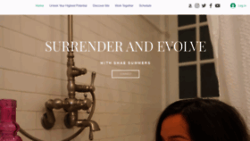 What Surrenderandevolve.com website looked like in 2020 (3 years ago)