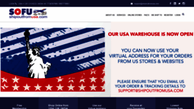 What Sofu.us website looked like in 2020 (3 years ago)