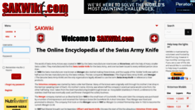 What Sakwiki.com website looked like in 2020 (3 years ago)