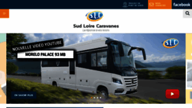 What Sud-loire-caravanes.com website looked like in 2020 (3 years ago)